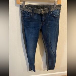 Koral Dark Gray Cotton Blend Skinny Jeans Size 26